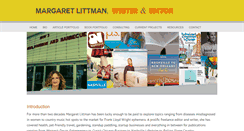 Desktop Screenshot of littmanwrites.com